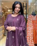 Pure Cotton Readymade Kurta Set with Dupatta
