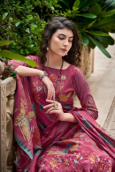 Muslin Fabric Unstitched Dress Material With Digital Print