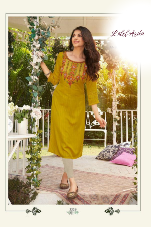 Pure Viscose Embossed Kurti
