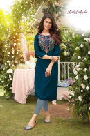 Pure Viscose Embossed Kurti