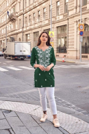 Daily wear Short Kurti In Rayon Fabric