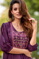 Daily wear Short Kurti In Rayon Fabric