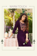 Pure Viscose Embossed Kurti