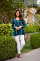 Daily wear Short Kurti In Rayon Fabric