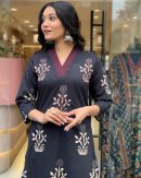 Pure Cotton Readymade Kurta Set with Dupatta