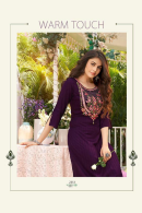 Pure Viscose Embossed Kurti