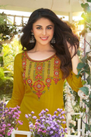 Pure Viscose Embossed Kurti