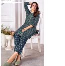 Premium Cotton Silk Kurta Set with Cotton Lining and Mirror Work.