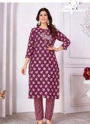 Premium Cotton Silk Kurta Set with Cotton Lining and Mirror Work.