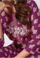Premium Cotton Silk Kurta Set with Cotton Lining and Mirror Work.