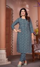 Premium Cotton Silk Kurta Set with Cotton Lining and Mirror Work.