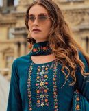 Jacquard Milan Silk Premium Kurta Set with Dupatta with Handwork