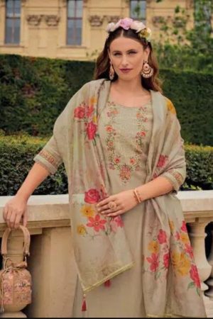 Viscose Silk Premium Kurta Set with Handwork.