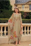 Viscose Silk Premium Kurta Set with Handwork.