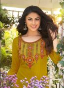 Premium Viscose Kurti with Heavy Handwork.