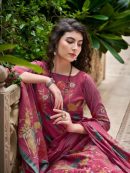 Pure Muslin Unstitched Digital Printed Dress Material