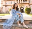 Pure Cotton Kurta Set with Dupatta with Kota Doria Dupatta