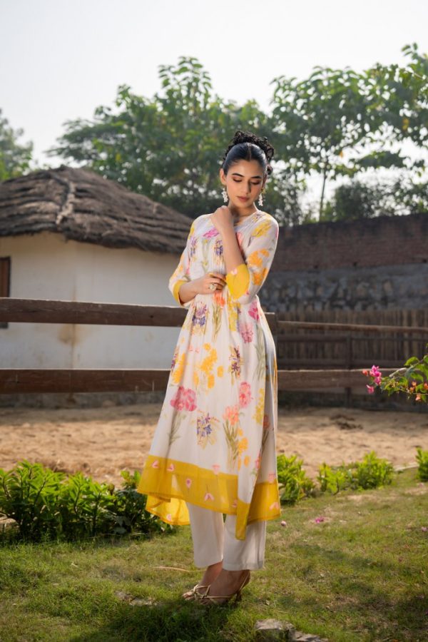 Pure Organic Cotton Coord Set with Cotton Lining - Image 5