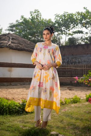 Pure Organic Cotton Coord Set with Cotton Lining