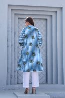 Pure Organic Cotton Digital Print Coord Set with Trouser Pants