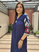 Pure Cotton Embroidery Co-ord Set