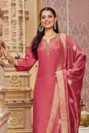 Pure Tissue Shimmer Kurta Pant with Dupatta