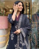 Pure Cotton Readymade Kurta Set with Dupatta