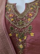 Pure Tissue Shimmer Kurta Pant with Dupatta