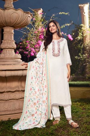 Pure Cotton Kurta Set with Dupatta