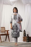 Premium Designer Giza Cotton Kurta Set with Dupatta