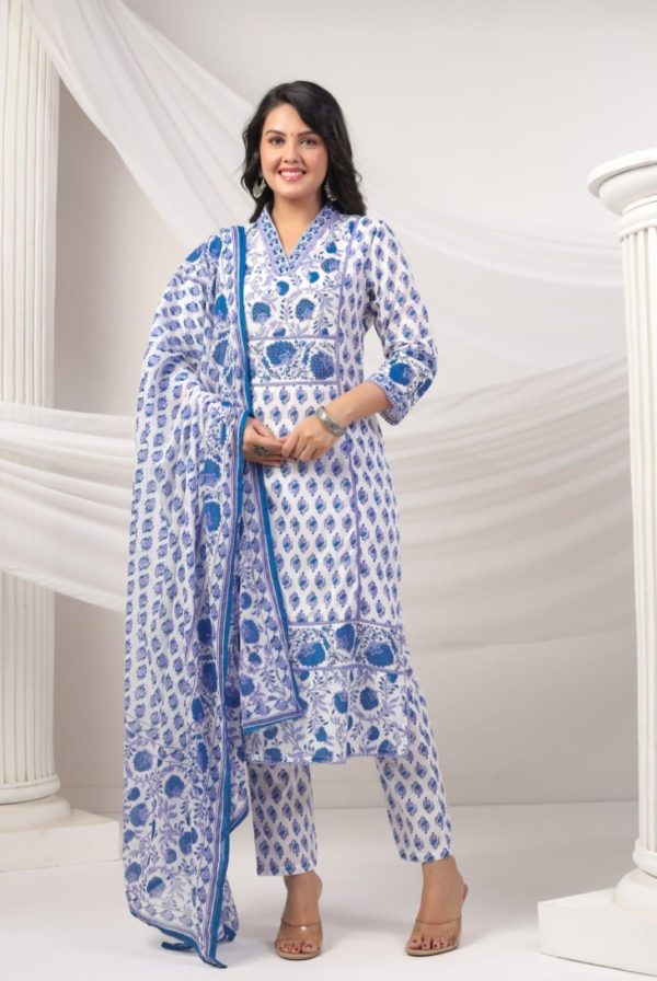 Premium Designer Kurta Set with Dupatta - Image 3
