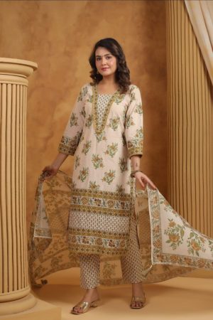 Premium Designer Kurta Set with Dupatta