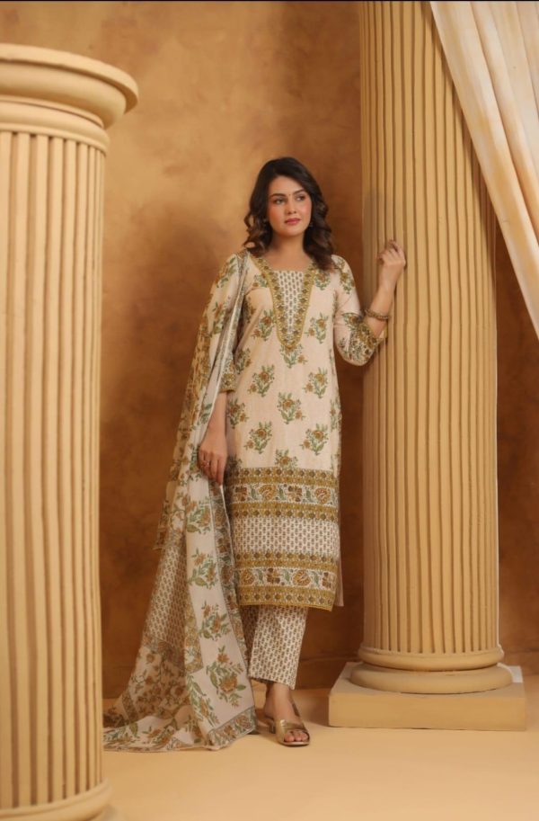 Premium Designer Kurta Set with Dupatta - Image 3