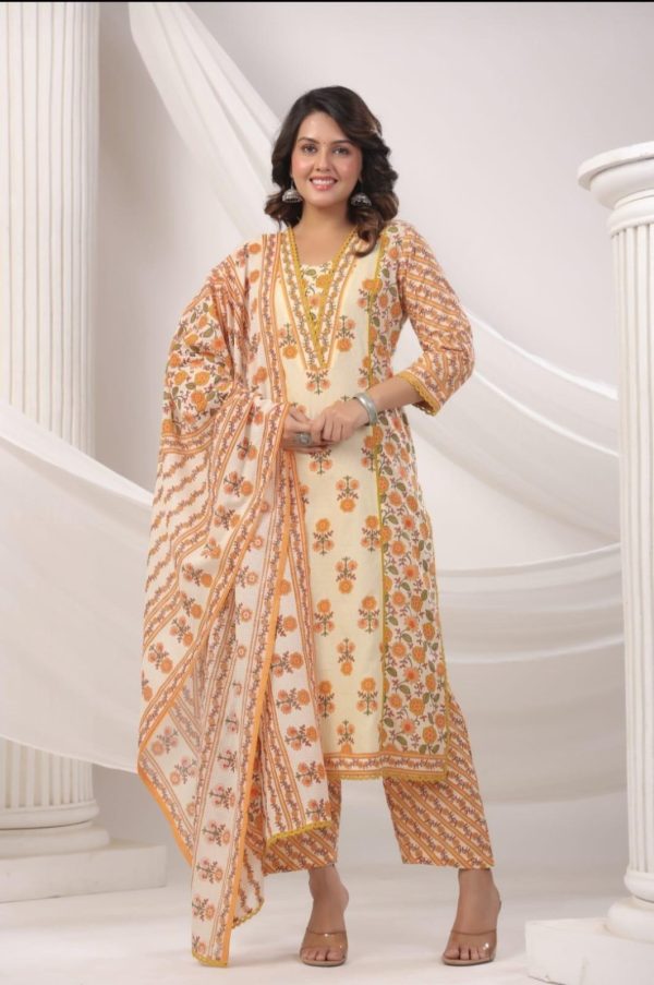Premium Designer Kurta Set with Dupatta - Image 4