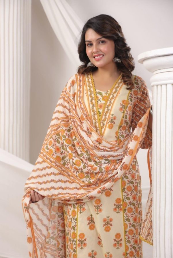 Premium Designer Kurta Set with Dupatta - Image 3