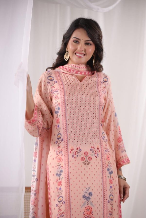 Premium Designer Kurta Set with Dupatta - Image 5