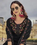 Jacquard Milan Silk Premium Kurta Set with Dupatta with Handwork.