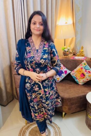 Pure Cotton Roshini 3-piece Kurta Set