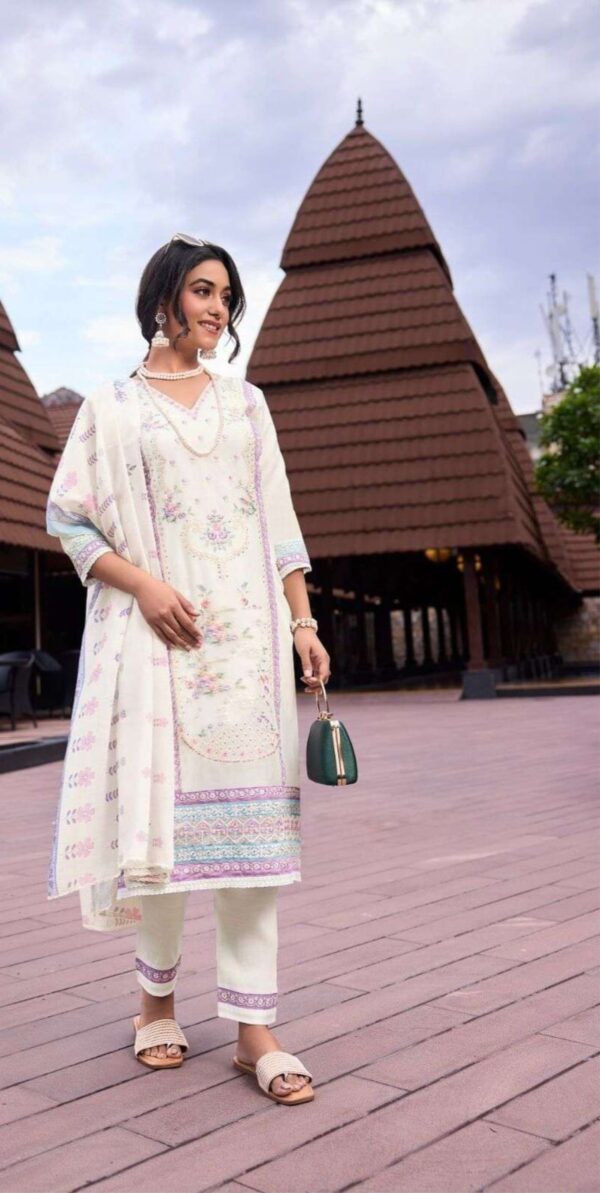 Pure Organza Kurta Set with Dupatta